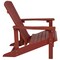Flash Furniture Red Poly Resin Adirondack Chair 4PK 4-JJ-C14501-RED-GG - alternate 10